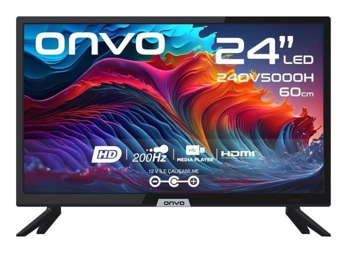 24OV5000H 24'' 60 Ekran Uydu Alıcılı HD Ready LED TV ( 12 Volt ) – görsel 1