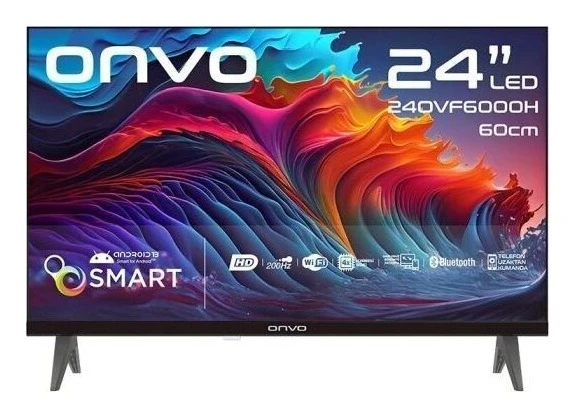 24OVF6000H 24" 60 Ekran Uydu Alıcılı HD Ready Android 13 Smart LED TV – görsel 1